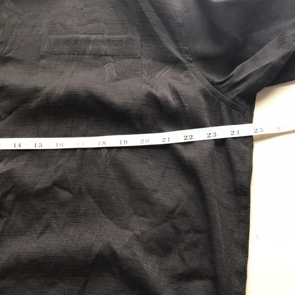 Tonny Barbados black short sleeve button up shirt size Large - Picture 7 of 10